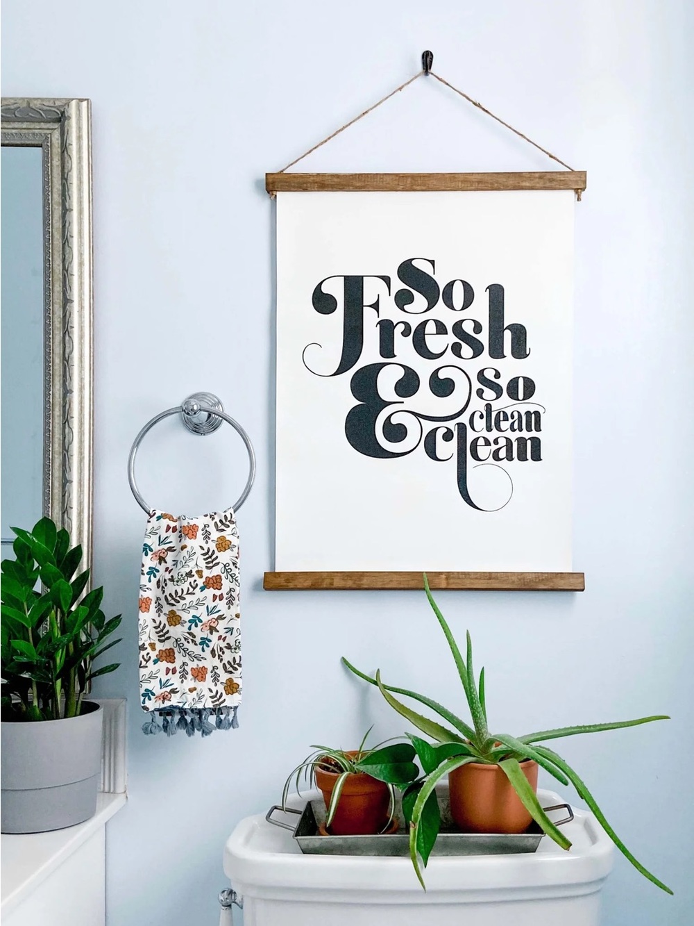 So Fresh So Clean Canvas Poster